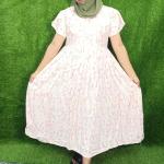 Light cream colour vacation style nighty