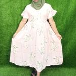Light baby pink vacation style nighty