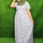Ash colour frock style nighty