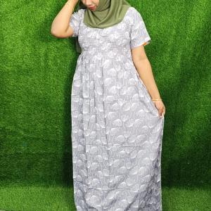 Ash colour frock style nighty