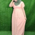 Light orange colour frock style nighty