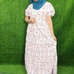 Light colour ghagara style nighty