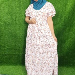 Light colour ghagara style nighty
