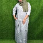 Elegant look cotton gown  nighty