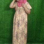Light brown colour frock style nighty